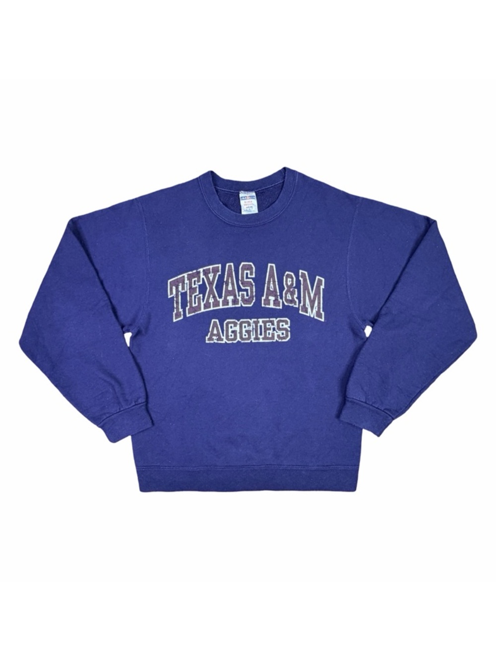 Vintage Jerzees Texas A&M Aggies Crew Neck Sweatshirt - Size Small